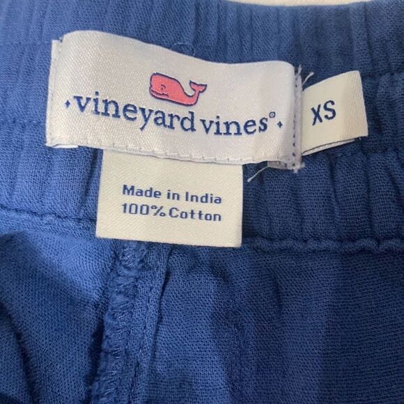 Vineyard Vines Cotton Trousers Drawstring Pants XS Women’s - Picture 9 of 9